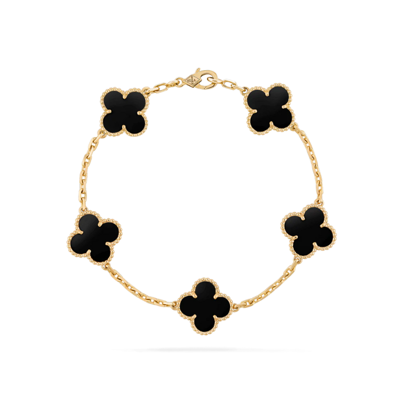 Olvoria | Clover Luck Bracelet | Elegant and Hypoallergenic | Adjustable