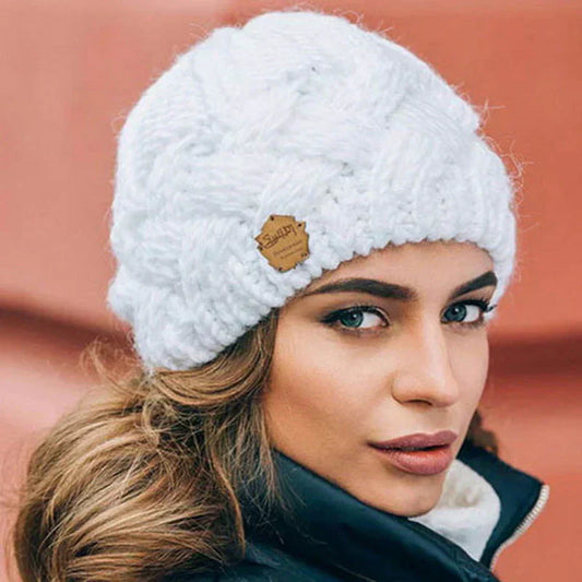 Olvoria | Comfortable Knitted Beanie – Soft Wool Blend Winter Hat