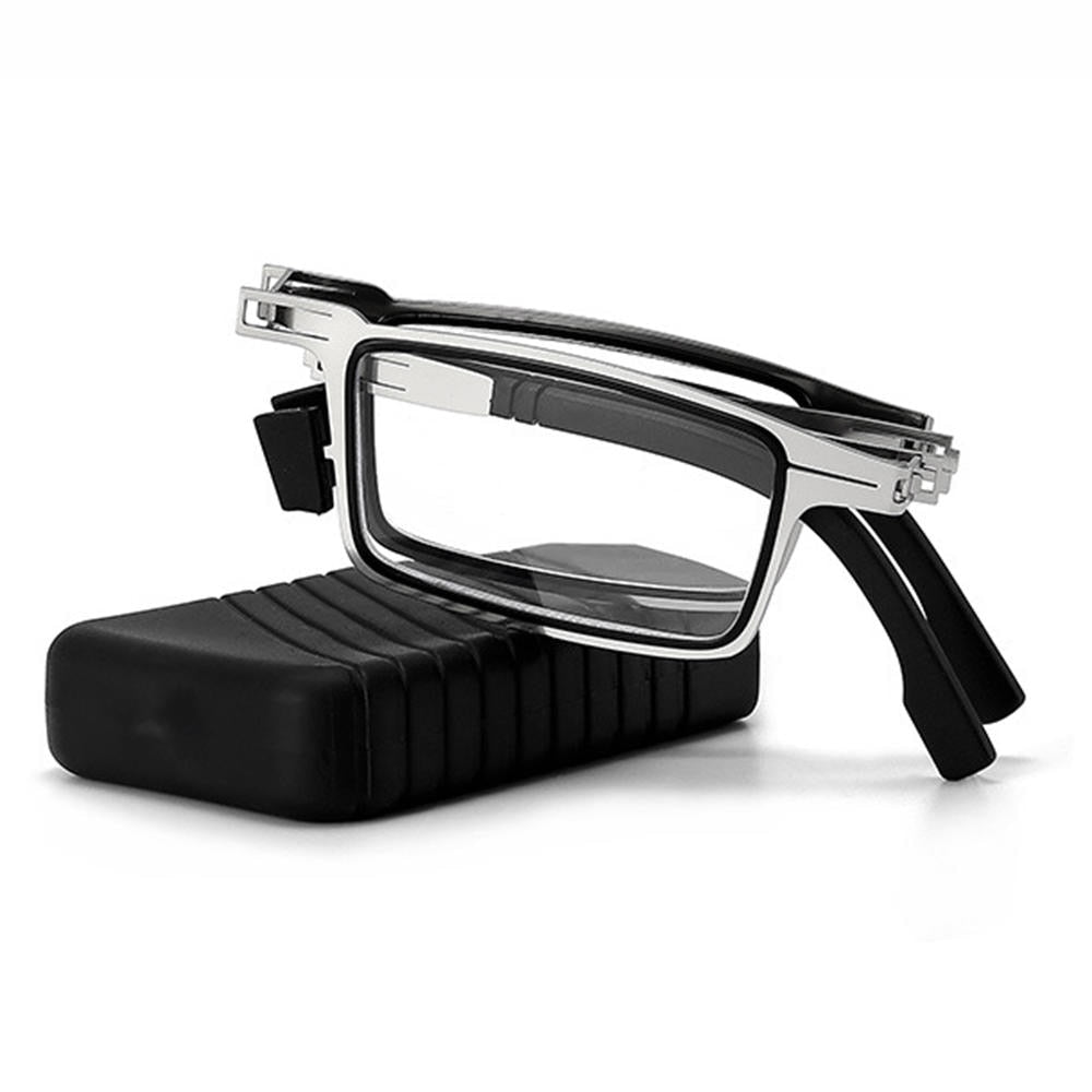 Olvoria | CompactView Reading Glasses – Foldable Eyeglasses for Convenience and Protection