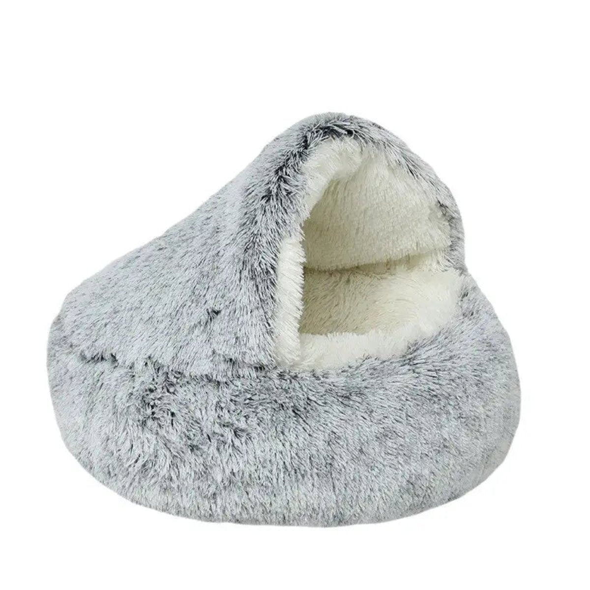 Olvoria | Cozy Cave Pet Bed | Soothing and Comfortable Dog Bed for Deep Relaxation
