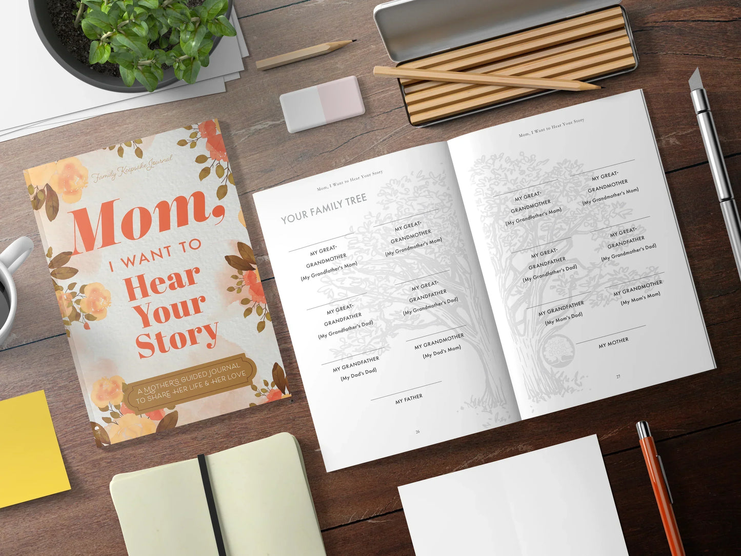 Olvoria | Dad, I Want to Hear Your Story | Heritage Edition Book | Over 250 Questions