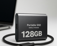 Olvoria | DataSprint SSD externo 128GB – Almacenamiento USB-C rápido hasta 1050 MB/s