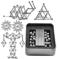 Olvoria | Set de bolas y varillas magnéticas para bricolaje