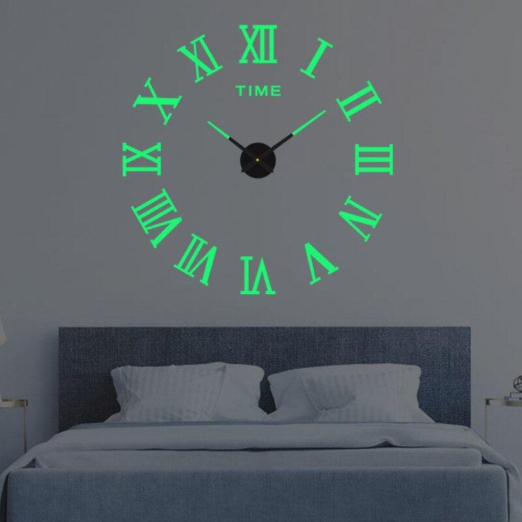Olvoria | DIY Wall Clock with Large Numbers