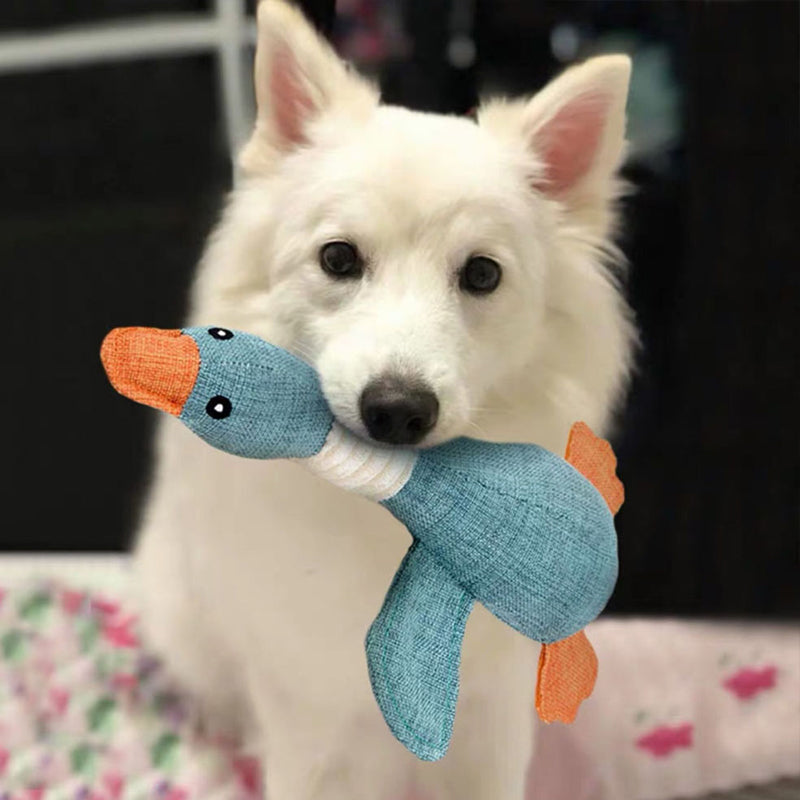 Olvoria | Dog Squeaky Duck Toy