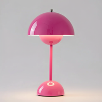 Olvoria | Dorsø Pillam | Lámpara de mesa de diseño escandinavo | Regulable y moderna (H 29.5cm)