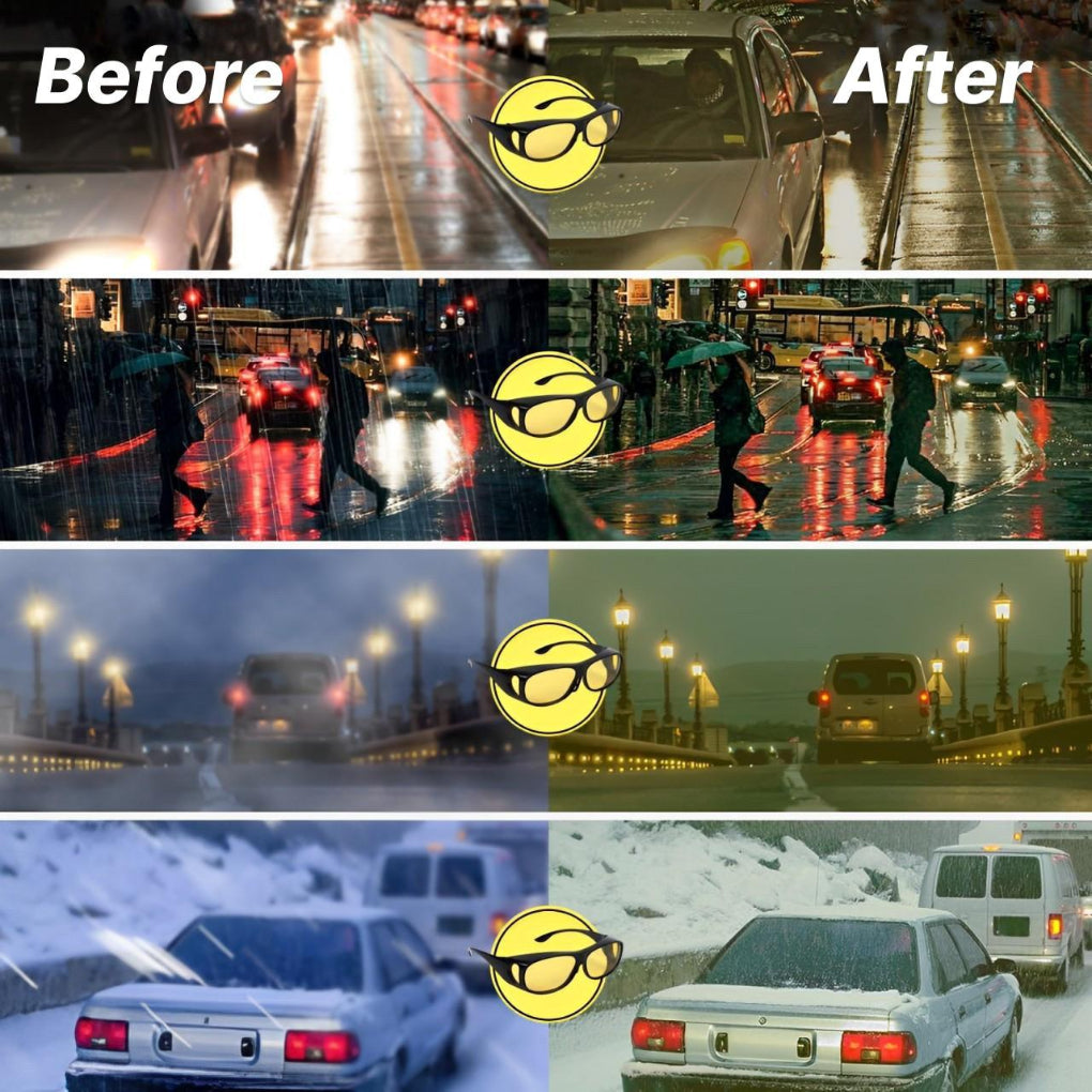 Olvoria | Driving Glasses for Night Vision Enhancement