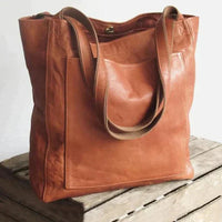Olvoria | Bolso de hombro duradero hecho de cuero genuino suave