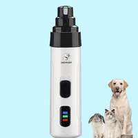 Olvoria | Tondeuse électrique pour ongles de chien avec meuleuse pour chiens et chats