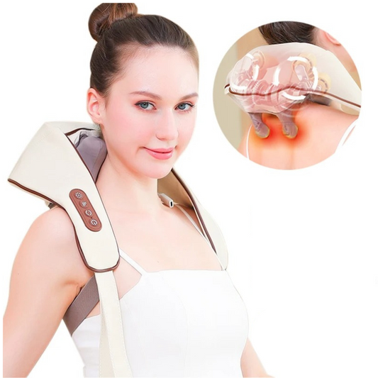 Olvoria | Electric Neck and Back Massager - Comprehensive Massage Solution