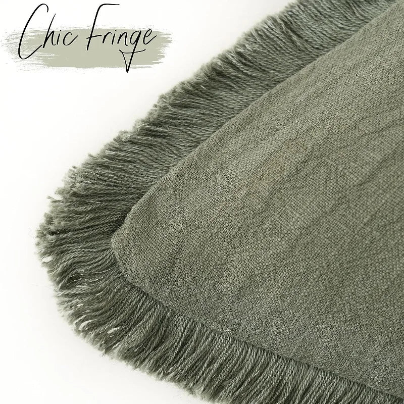 Olvoria | Elegant pillowcase made of cotton-linen for stylish decoration