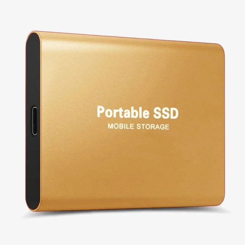 Olvoria | External SSD Hard Drive Aluminum Portable Storage 128GB