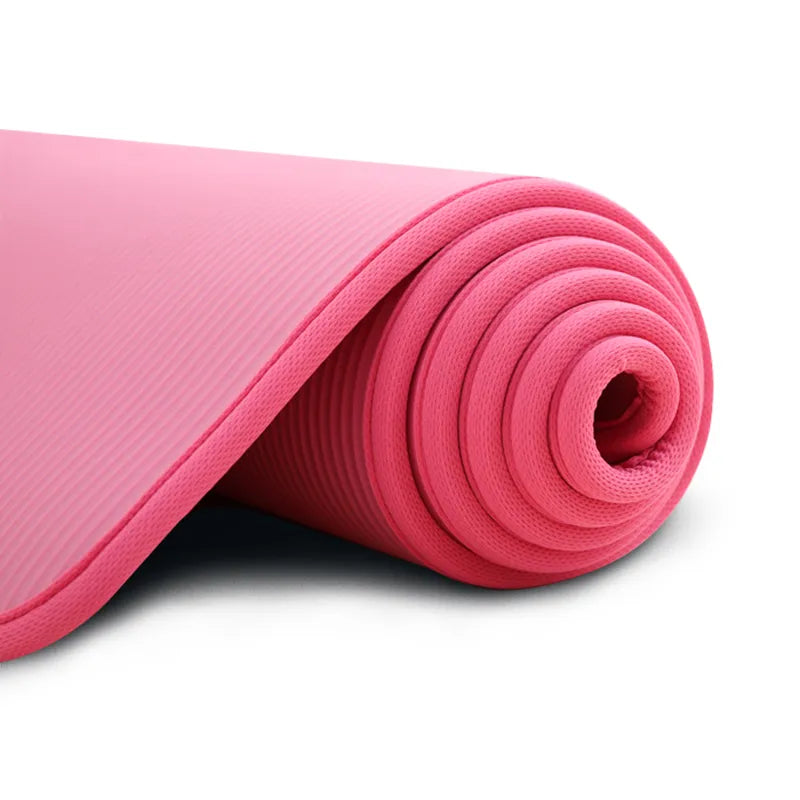 Olvoria | Extra Thick Yoga Mat with Non-Slip Surface