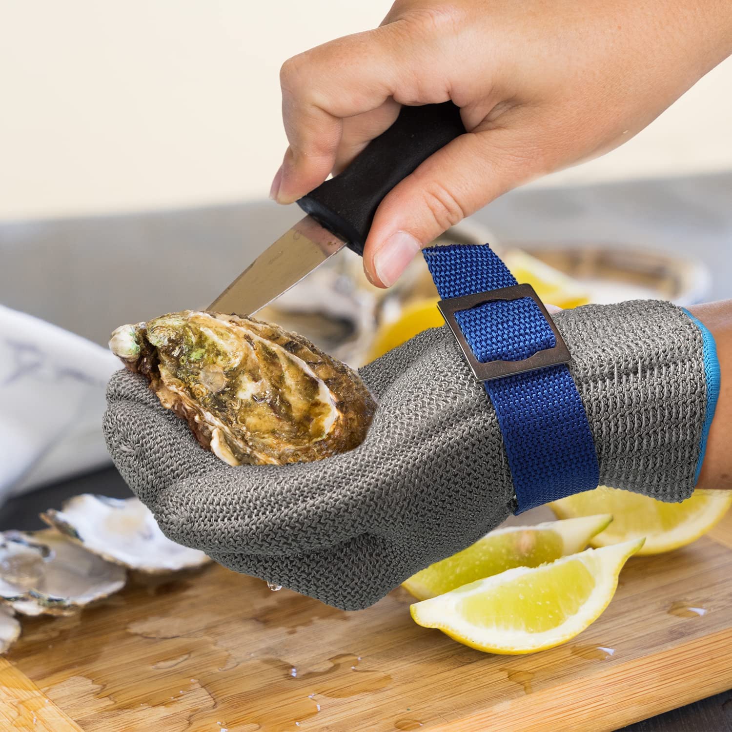 Olvoria | Food Grade Stainless Steel Mesh Metal Glove