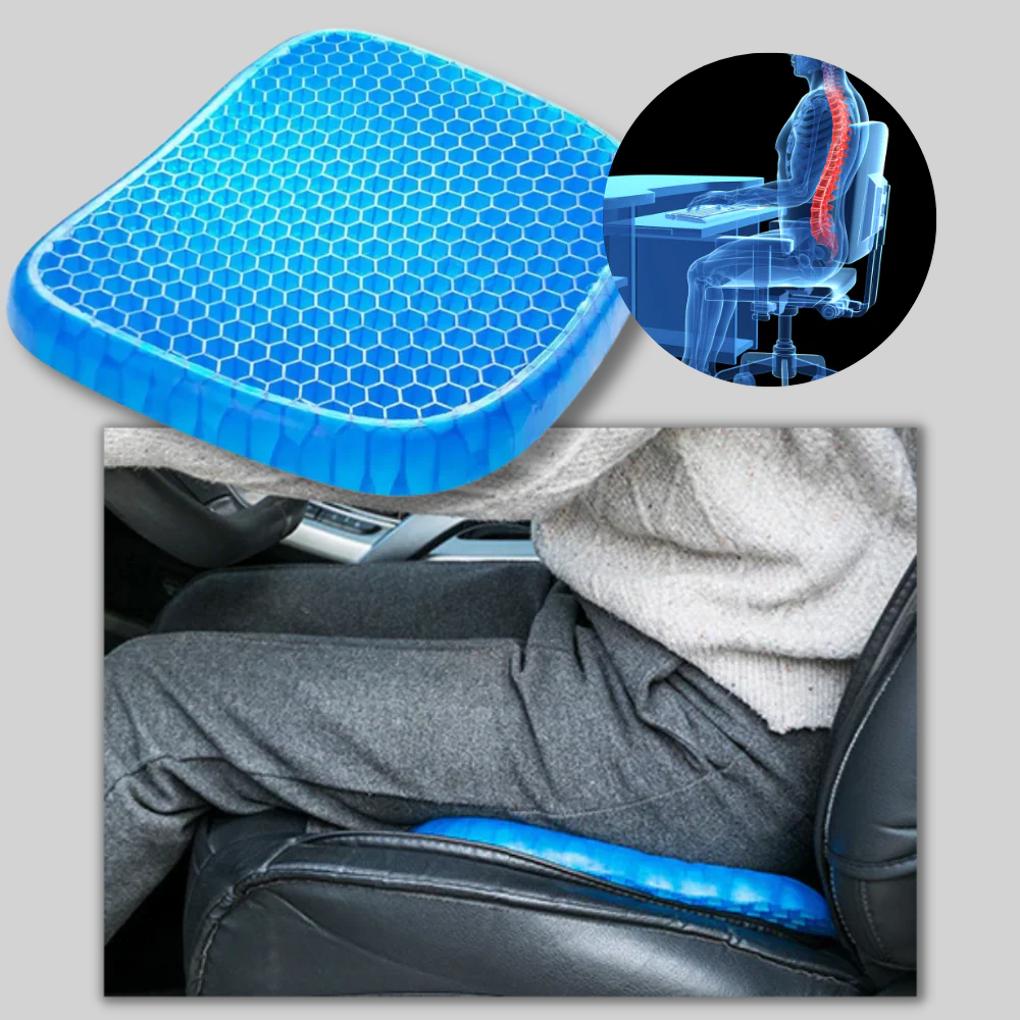 Olvoria | Gel Seat Cushion - Ergonomic Support