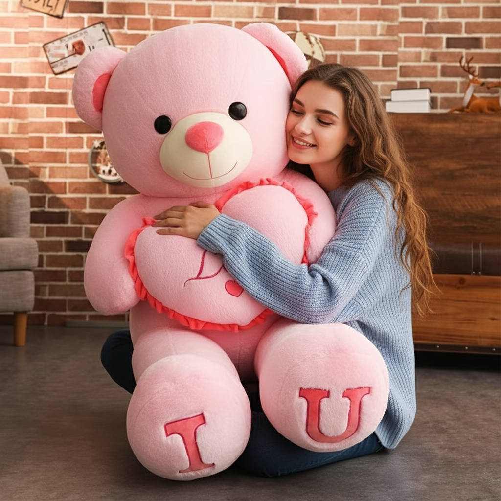 Olvoria | Giant Plush Bear – Extra Large Plush Teddy for Comfort and Relaxation