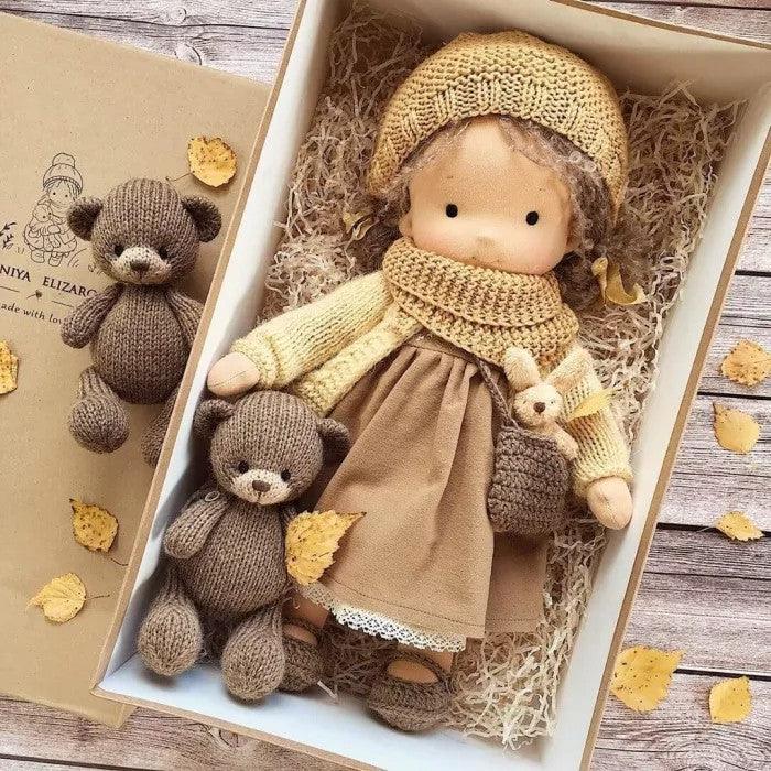 Olvoria | Handmade Waldorf Cuddle Doll – Poppi