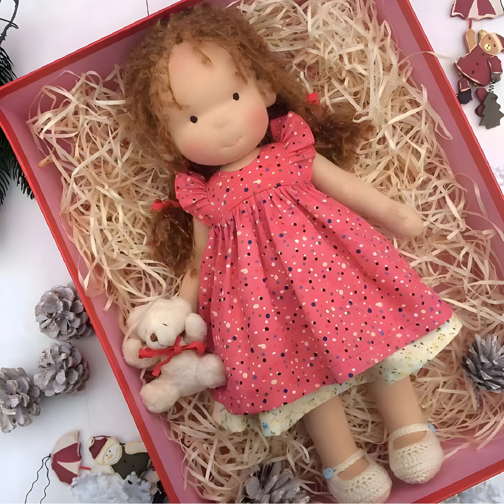 Olvoria | Handmade Waldorf Doll - Soft & Gentle Play Companion