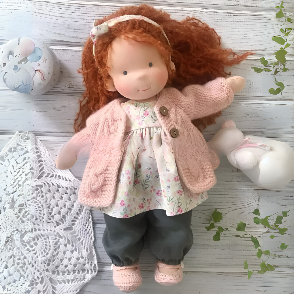 Olvoria | Handmade Waldorf Doll - Soft & Gentle Play Companion