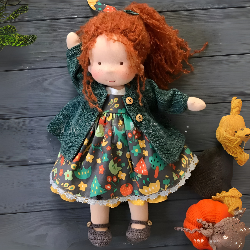 Olvoria | Handmade Waldorf Doll - Soft & Gentle Play Companion