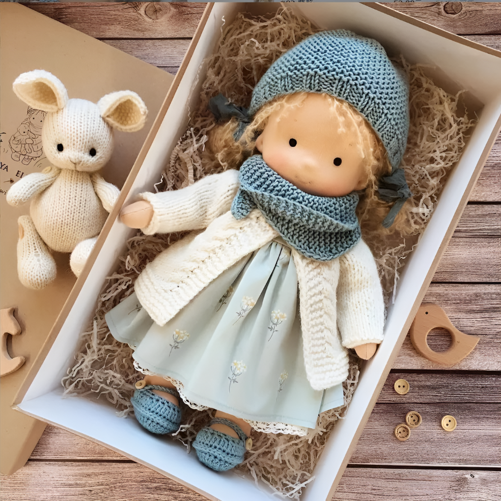 Olvoria | Handmade Waldorf Doll - Soft & Gentle Play Companion