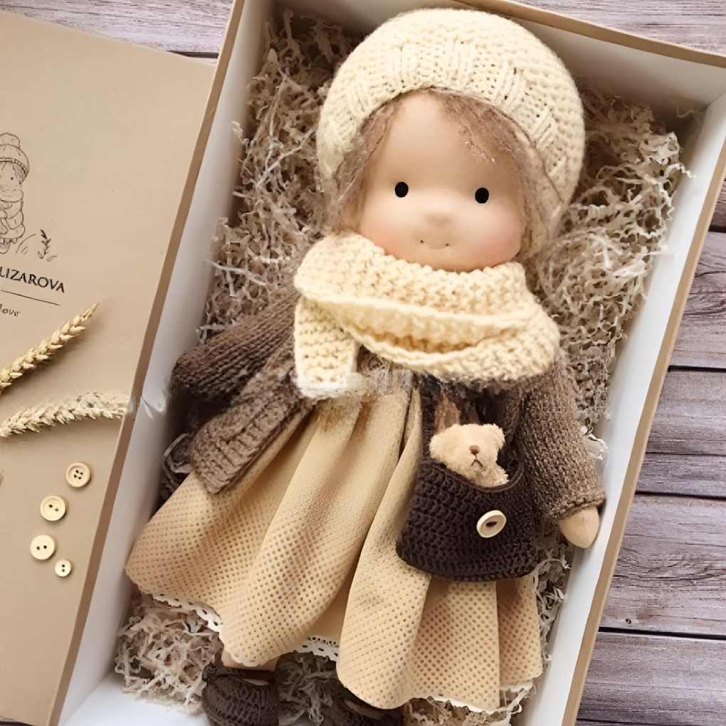Olvoria | Handmade Waldorf Doll - Soft & Gentle Play Companion