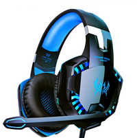 Olvoria | Auriculares para PC con graves estéreo, sobre oreja, con micrófono para portátil