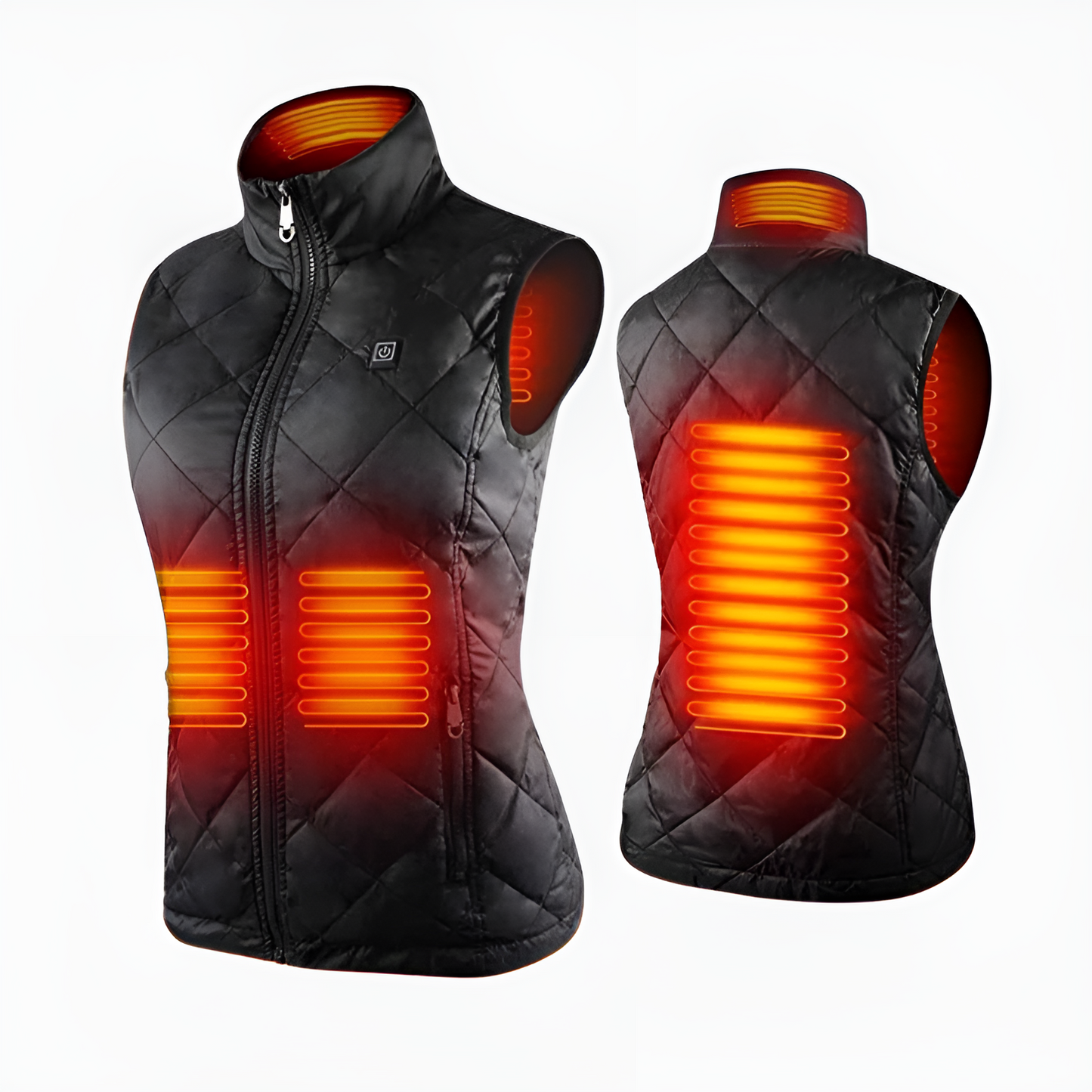 Olvoria | Heated Vest for Women with Dual Control and 9 Heating Zones – Comfort and Warmth for Every Season