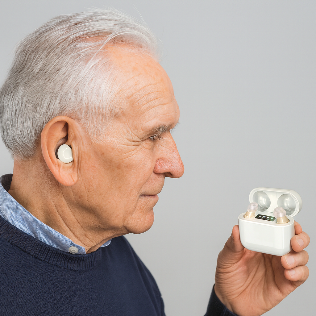 Olvoria | Invisible Rechargeable Hearing Amplifier