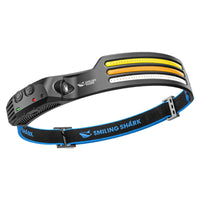 Olvoria | Linterna frontal potente recargable por USB con LED