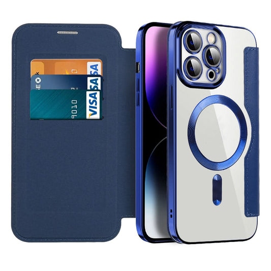Olvoria | Magnetic Leather Flip Case iPhone 11–14 Series