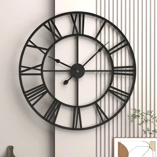 Olvoria | Majestic Clock in Metal