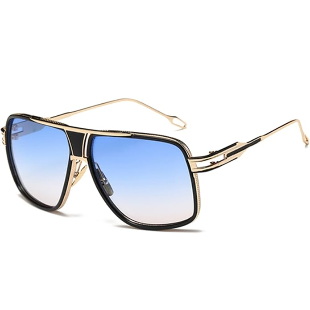 Olvoria | Men’s Aviator Sunglasses with Alloy Frame and UV Protection