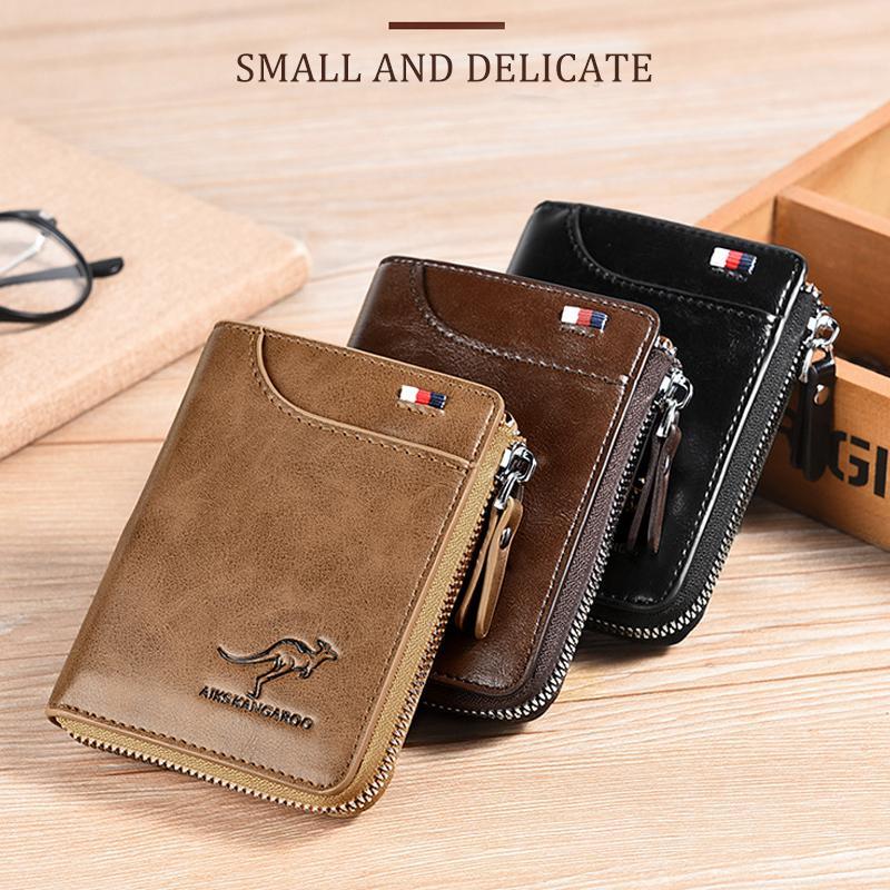 Olvoria | Men's Bifold Wallet with RFID Blocking