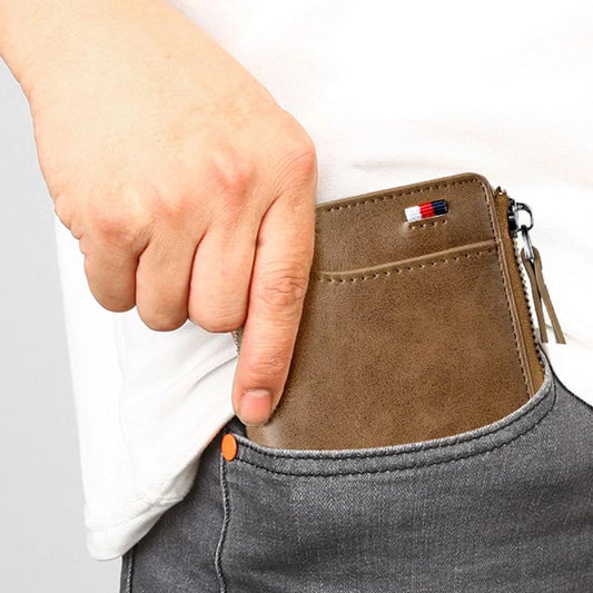 Olvoria | Men's Bifold Wallet with RFID Protection