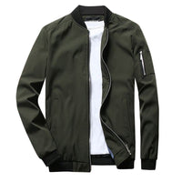 Olvoria | Chaqueta bomber para hombre con detalle de cremallera