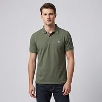 Olvoria | Polo clásico para hombre con logo sutil