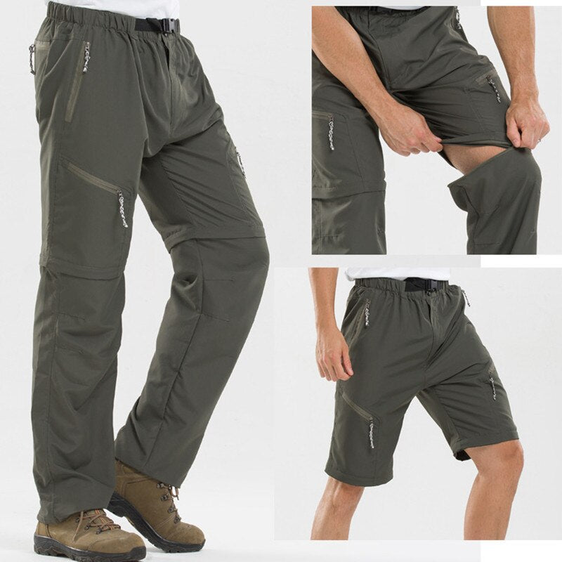Olvoria | Men's Convertible Zip-Off Hiking Pants