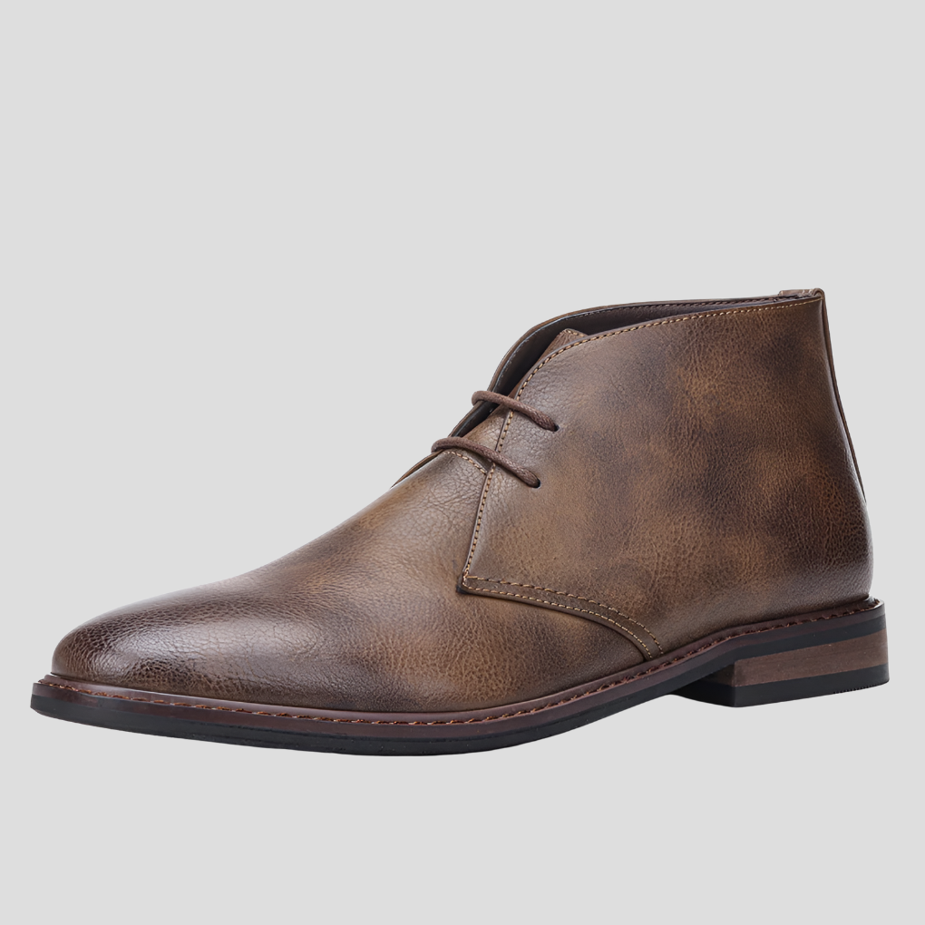 Olvoria | Men's Desert Boots Lace-Up Ankle Boot