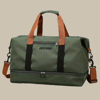 Olvoria | Bolsa de viaje para hombre con compartimento para zapatos