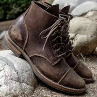 Olvoria | Botines clásicos con cordones para hombre