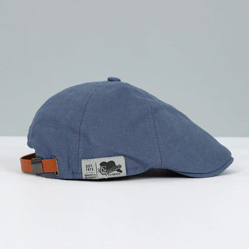 Olvoria | Men's Newsboy Cap Adjustable Flat Cap