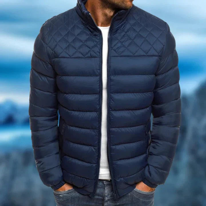Olvoria | Men's Quilted Puffer Jacket