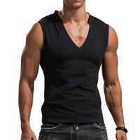 Olvoria | Camiseta sin mangas con escote en V para hombre