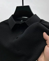 Olvoria | Polo texturizado para hombre