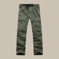 Olvoria | Pantalones de senderismo para hombre con cremallera desmontable