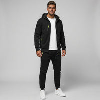 Olvoria | Conjunto de entrenamiento para hombre con sudadera con cremallera y pantalón jogger