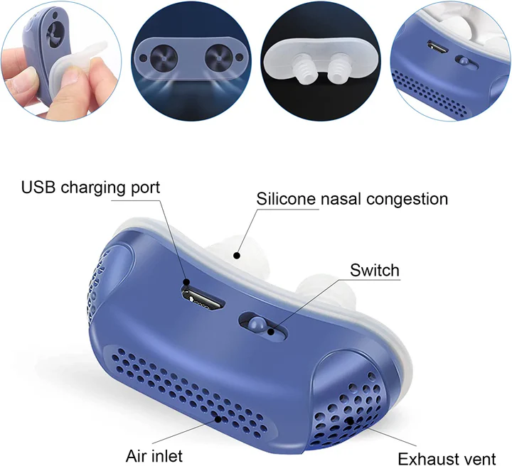 Olvoria | Micro CPAP Sleep Apnea Machine for Travel & Anti-Snoring