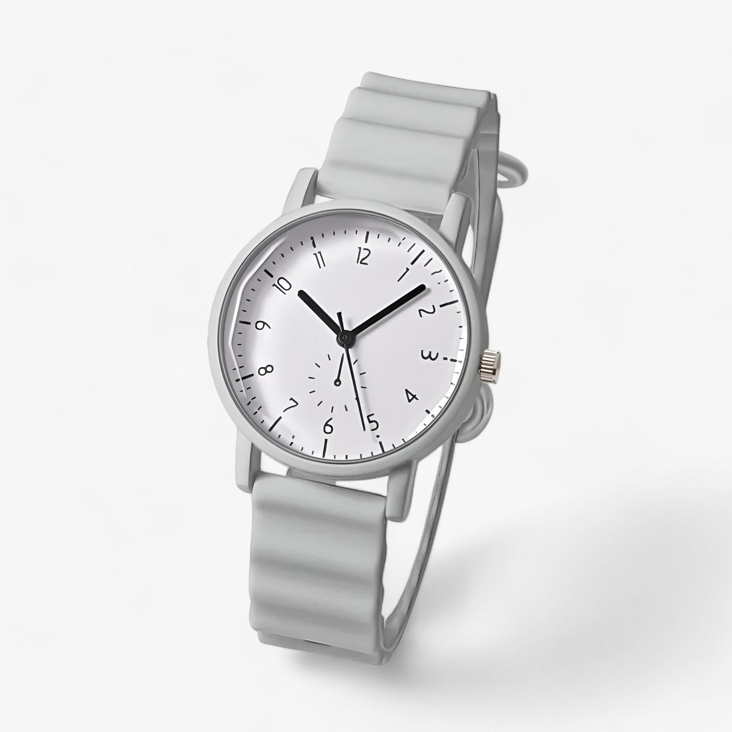 Olvoria | Mina Jelly Watch – Colorful Quartz Watch with Elegant Silicone Wave Strap