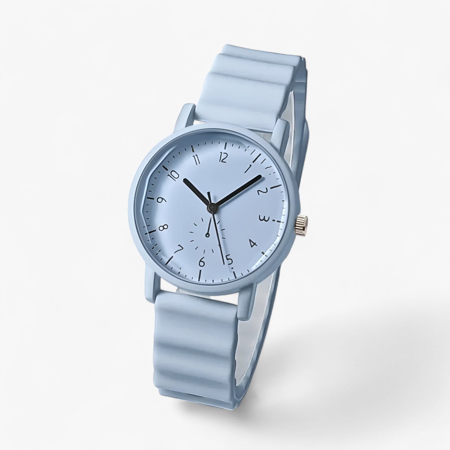 Olvoria | Mina Jelly Watch – Colorful Quartz Watch with Elegant Silicone Wave Strap